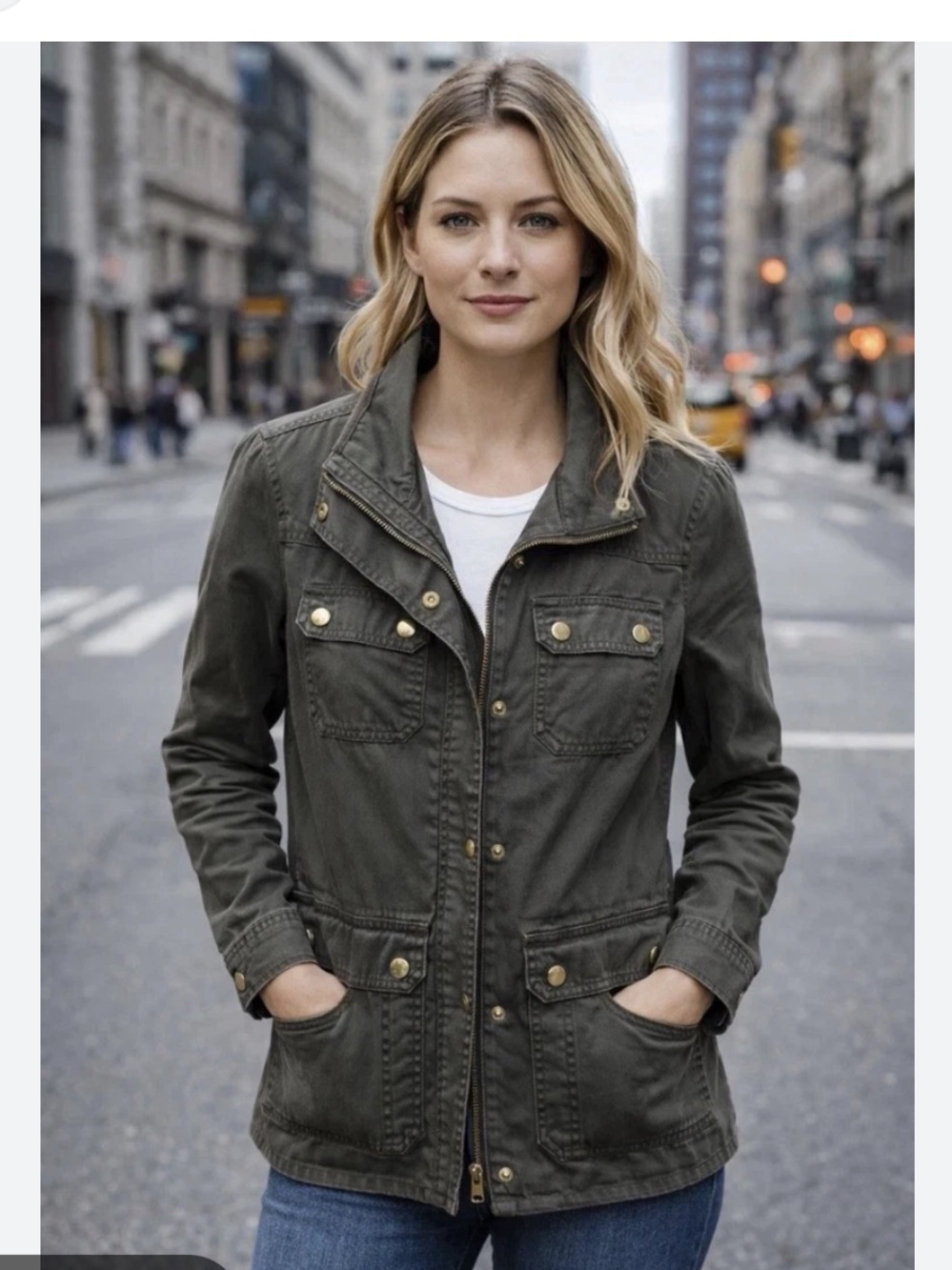 J. Crew Relaxed Boyfriend Field Jacket
